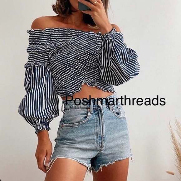 Zara bloggers fave smocked crop top - Picture 11 of 16
